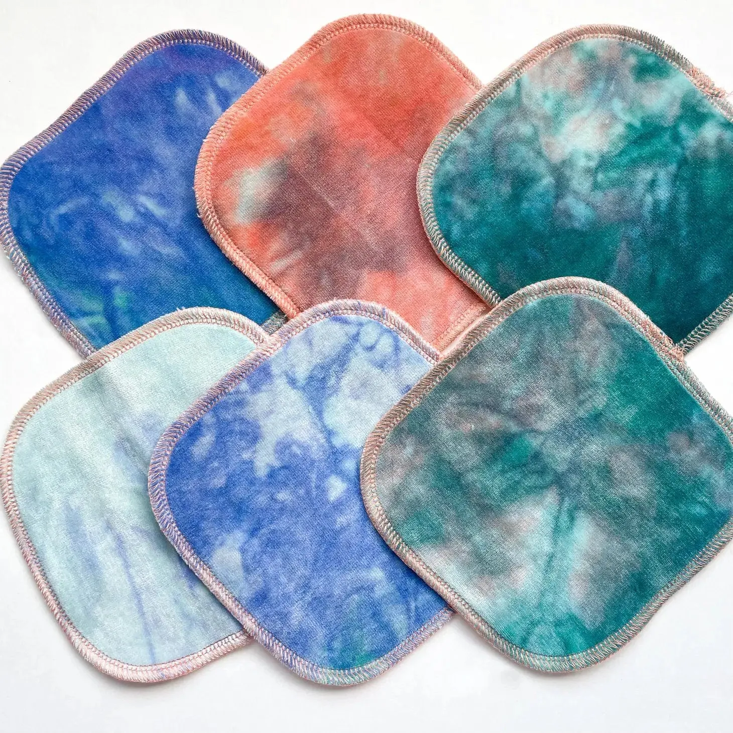 Unicorn 6-pack Tie Dye Organic Wipes