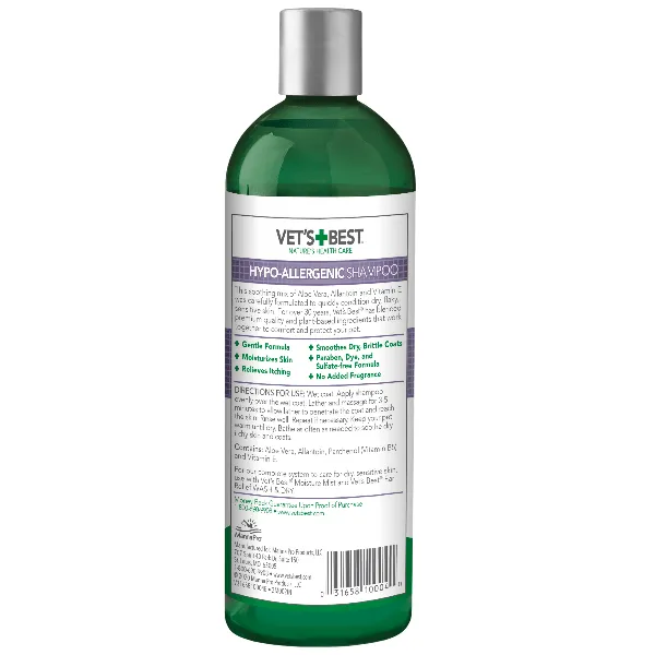 Vet's Best Hypo-Allergenic Shampoo for Dogs