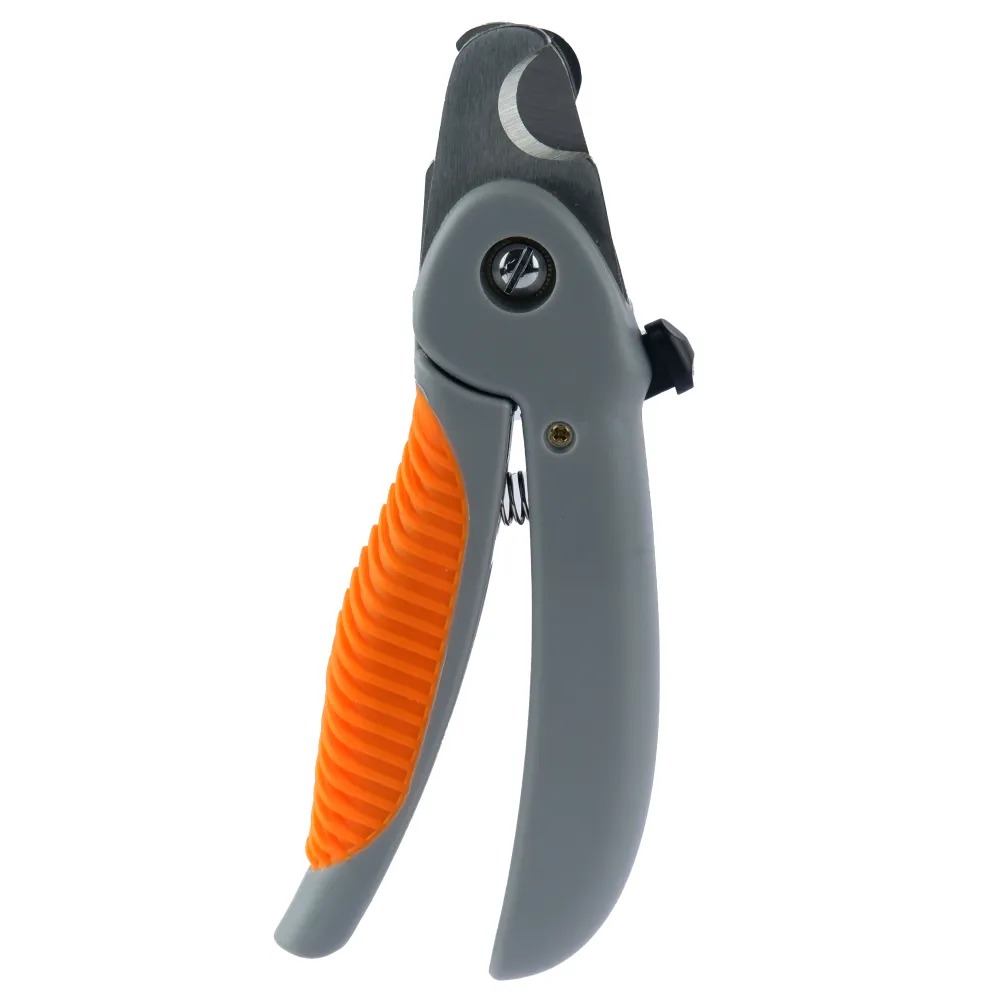 Wahl Powergrip Nail Clipper for Dogs and Cats (Grey/Orange,16cm)