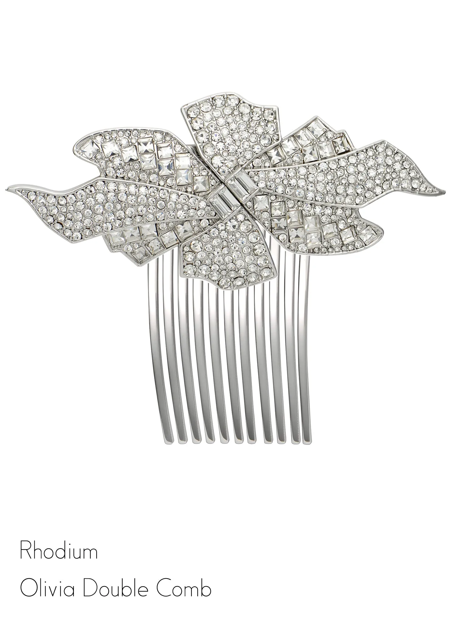 Wholesale Olivia Double Clip Hair Comb