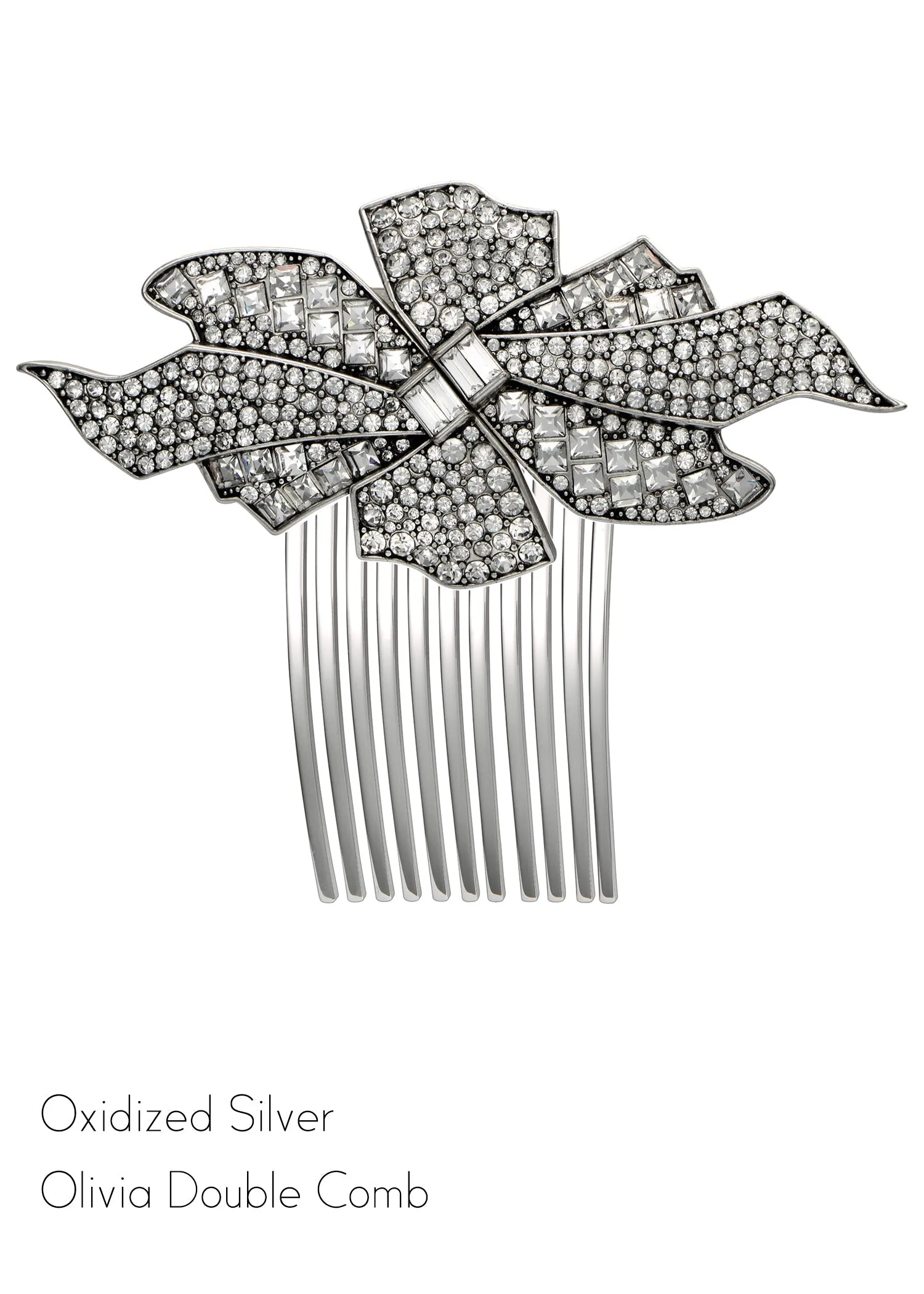 Wholesale Olivia Double Clip Hair Comb