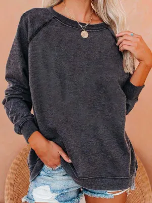 Women's Ultra Soft Washed Sweatshirt